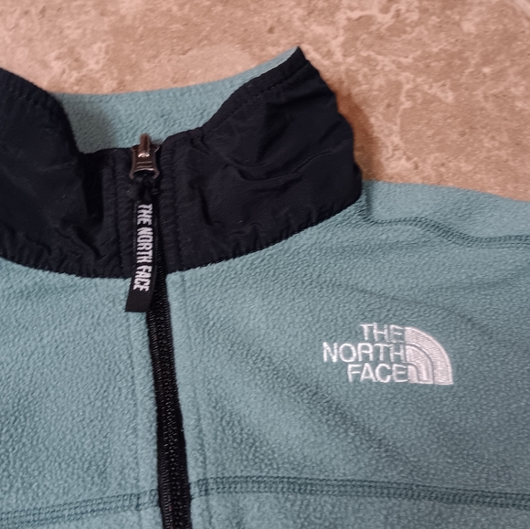 Vintage The North Face Polartec Full Zip Fleece Jacket XS Petite - Picture 3 of 5